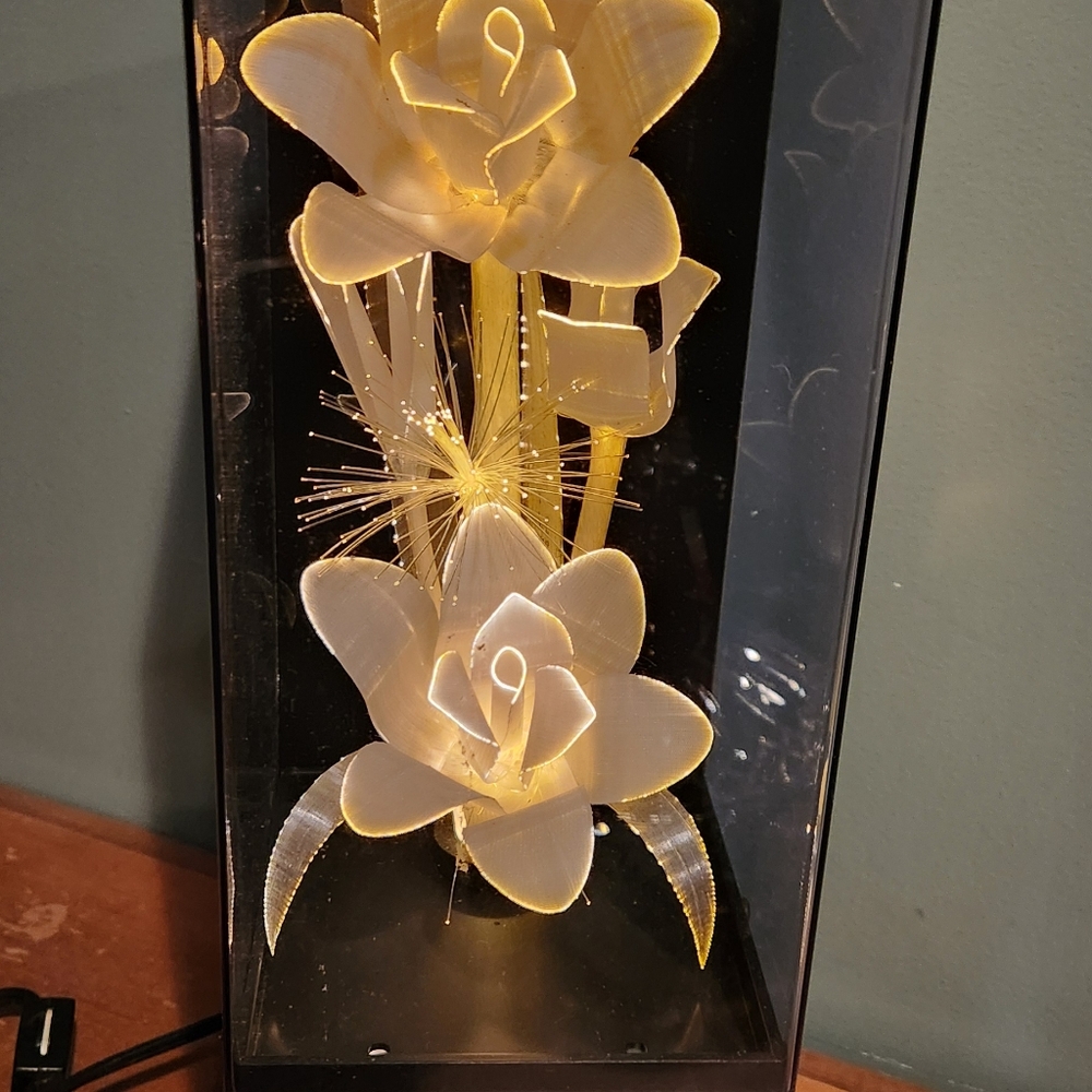Telesonic fiber optic flower lamp vintage retro 70s - Picture 5 of 5